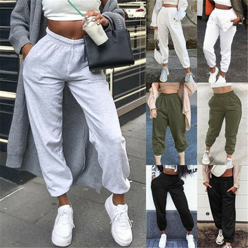 Home Leisure Sports Thickened Sweater Pants Leggings for woman