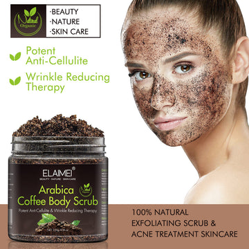 Coffee scrub exfoliating face& body scrub