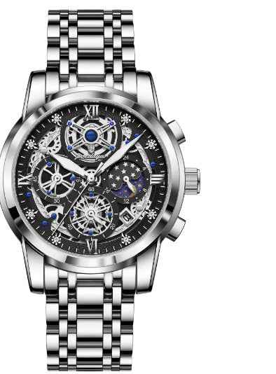 High-grade Waterproof Hollow Out Luxury Large Dial watche