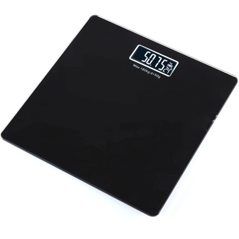 Digital Body Weight Bathroom Scale, Large Blue LCD Backlight Display, High Precision Measurements,6mm Tempered Glass, 400 Pounds