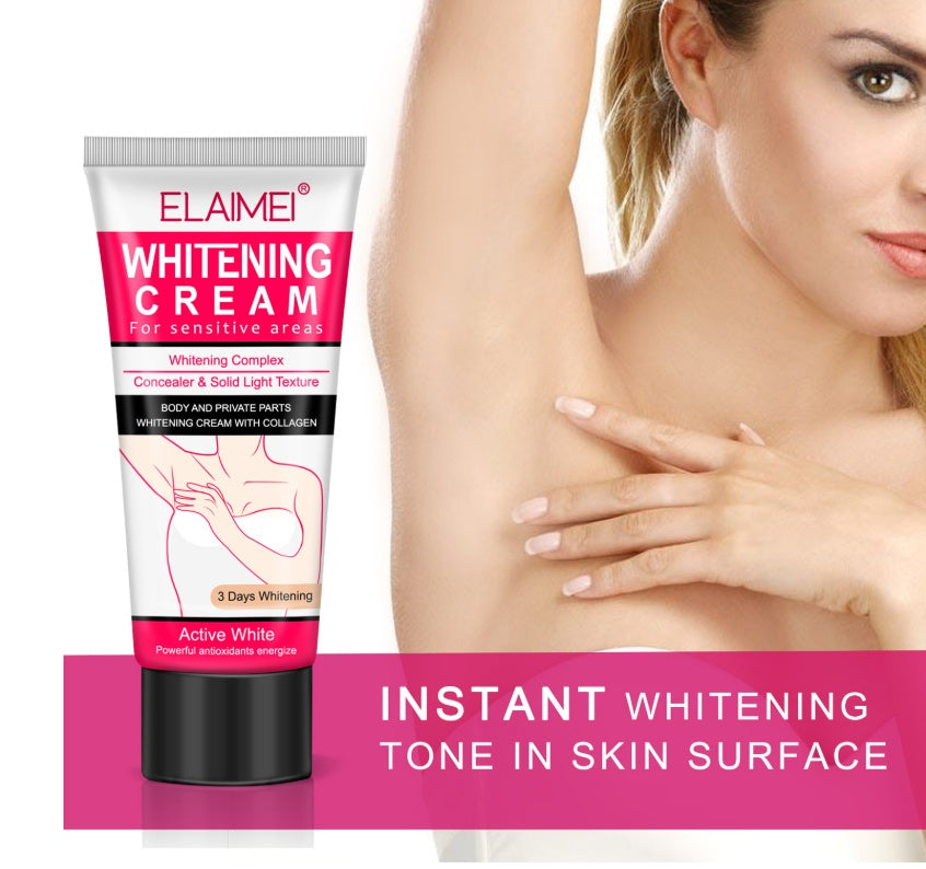 ELAIMEI  His Majesty Whitening Cream Whitening Body Cream Artifact Dating Silk Stocking Cream Whitening