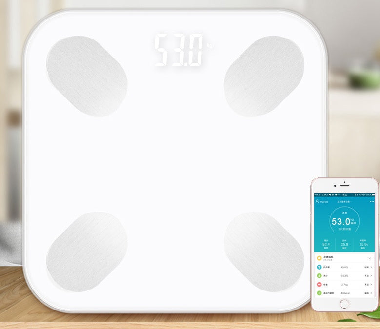 Etekcity Smart Scale for Body Weight, Bathroom Digital Weighing Scale with BMI, Body Fat, Muscle Mass, Accurate Bluetooth Home User Health Equipment Sync Apps