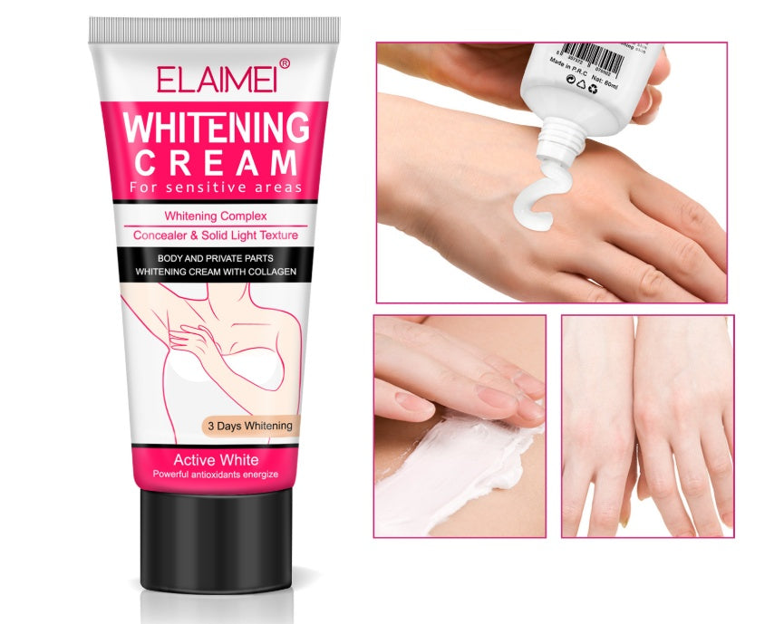 ELAIMEI  His Majesty Whitening Cream Whitening Body Cream Artifact Dating Silk Stocking Cream Whitening