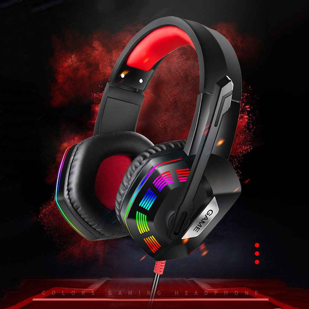 Headset wired luminous headset
