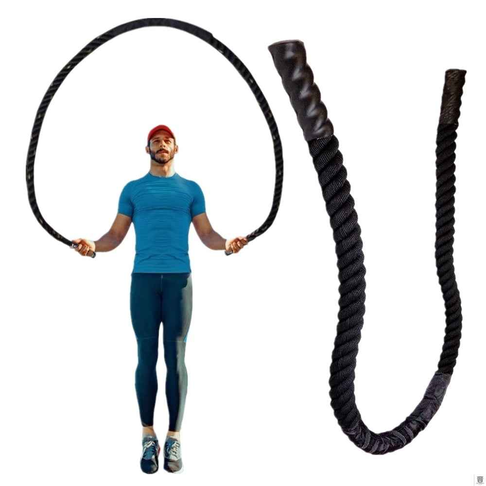 HPYGN Jump Rope, Weighted Jump Rope for Men women, 2.8lb 3.8lb 5lb Heavy Skipping Rope for Exercise, Adult Jumpropes for Home Workout, Improve Strength and Building Muscle,Total Body Workout Equipment