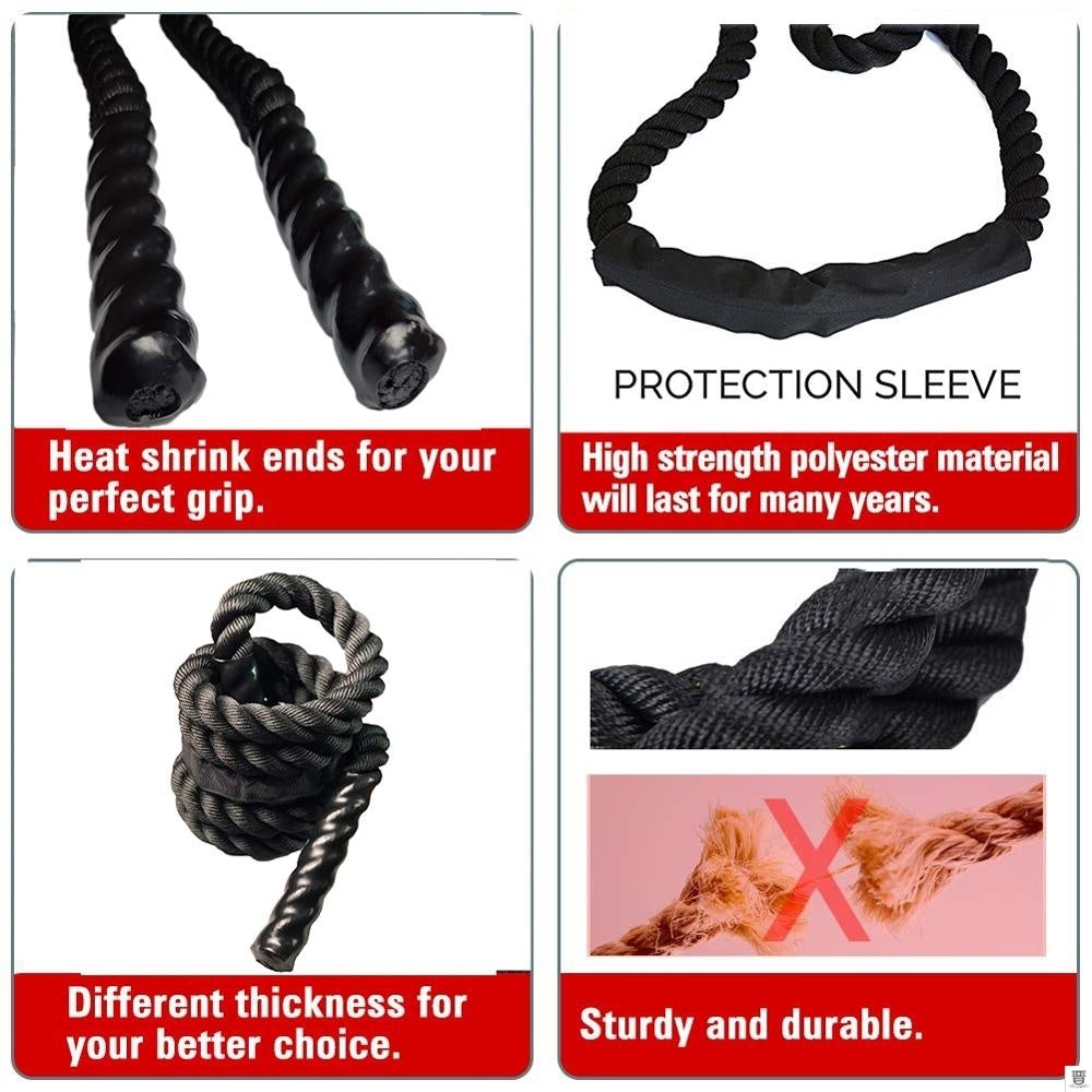 HPYGN Jump Rope, Weighted Jump Rope for Men women, 2.8lb 3.8lb 5lb Heavy Skipping Rope for Exercise, Adult Jumpropes for Home Workout, Improve Strength and Building Muscle,Total Body Workout Equipment