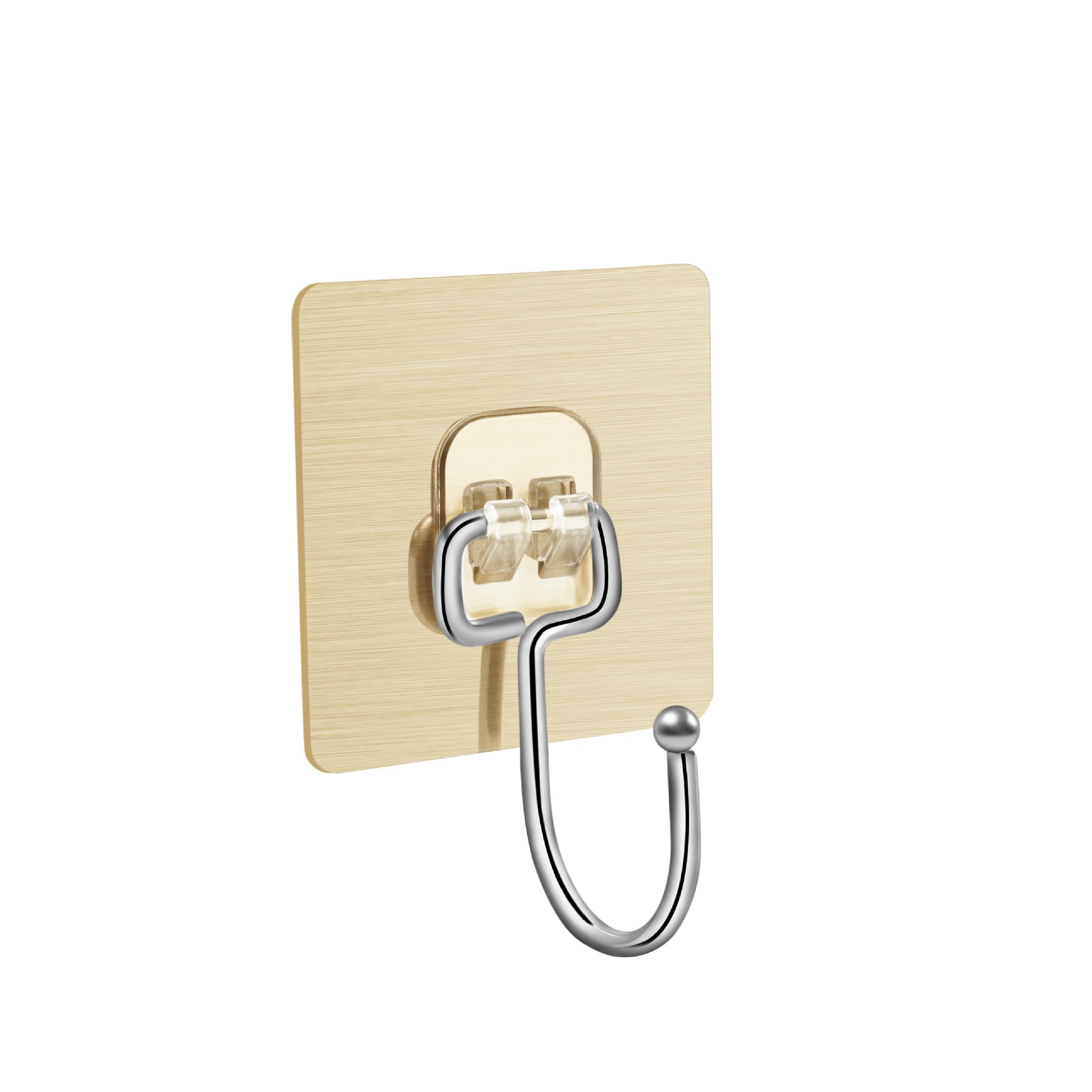 Large Adhesive Hooks for Hanging Heavy Duty Wall Hooks Self Adhesive Towel Coat Hooks Waterproof Transparent Hook for Bathroom Shower Kitchen Keys Door Outdoor Home Improvement Utility Hook 12 Pack