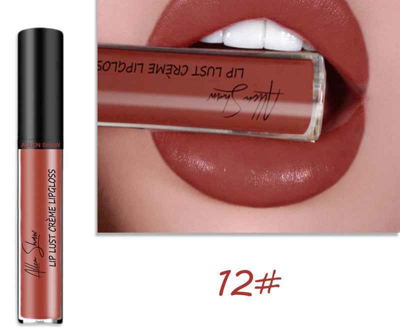 Silky Cream Texture Lip Gloss  Exclusive Lip Glaze Lip Gloss Lipstick