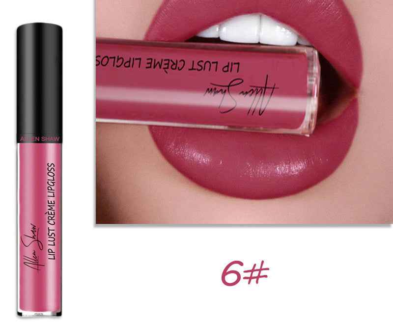 Silky Cream Texture Lip Gloss  Exclusive Lip Glaze Lip Gloss Lipstick