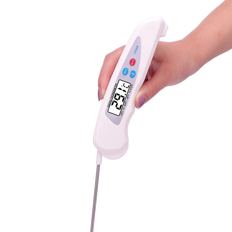 Meat Thermometer Digital, Instant Read Food Thermometer for Cooking Deep Fry BBQ Oven Grill Smoker Roast and Candy Thermometer, Camping & Kitchen Essentials, Gifts for Men Women