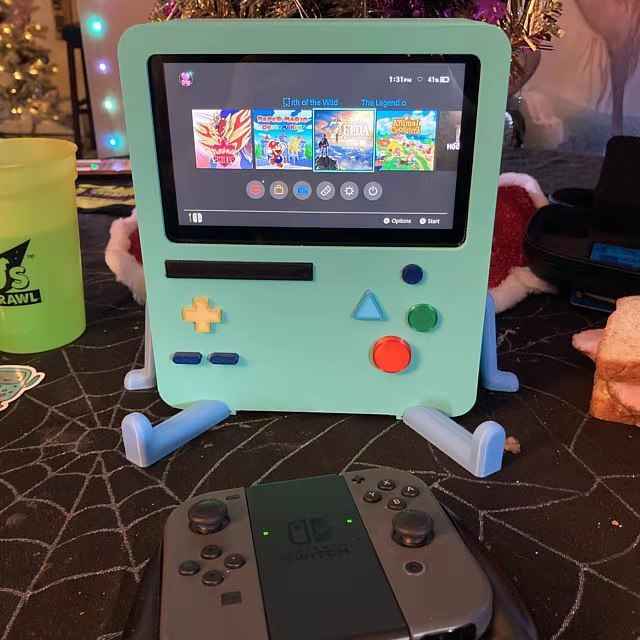 Handheld Game Console Screen Support Frame