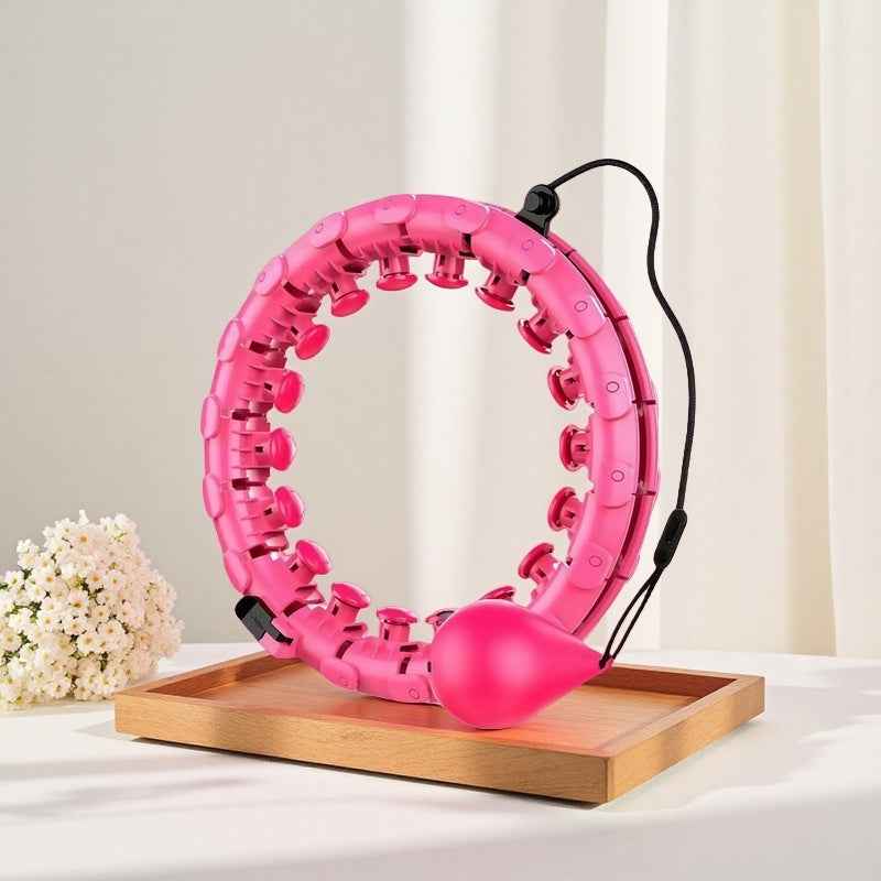 Hula Circle with 26/32 Links(56-66 Inch) for Adults Weight Loss, Infinity Fitness Hoop Plus Size, for Women Smart Exercise Equipment