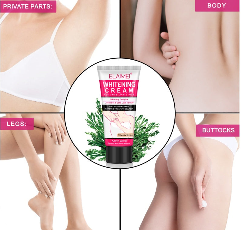 ELAIMEI  His Majesty Whitening Cream Whitening Body Cream Artifact Dating Silk Stocking Cream Whitening