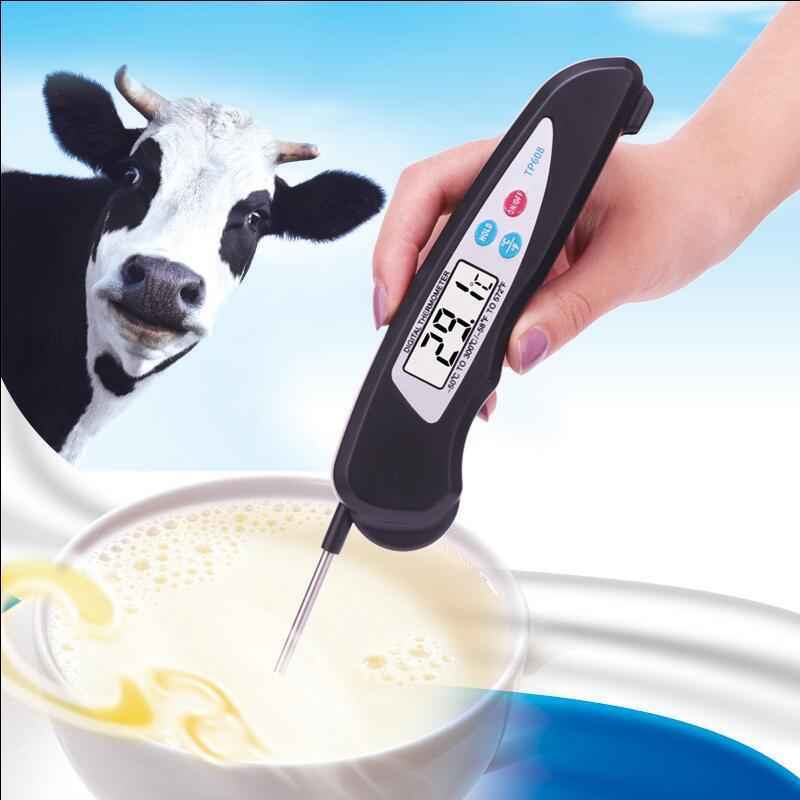 Meat Thermometer Digital, Instant Read Food Thermometer for Cooking Deep Fry BBQ Oven Grill Smoker Roast and Candy Thermometer, Camping & Kitchen Essentials, Gifts for Men Women