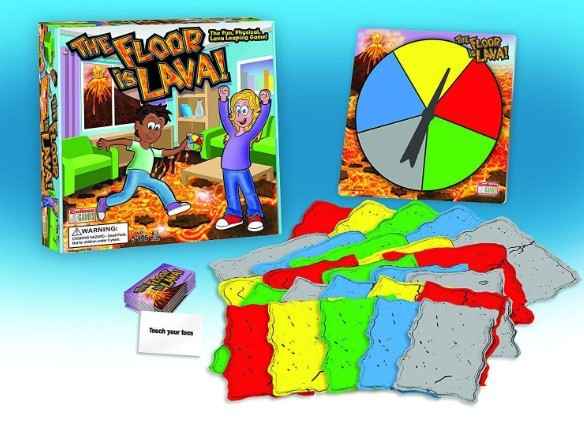The Original The Floor is Lava! Game by Endless Games - Interactive Game For Kids And Adults - Promotes Physical Activity - Indoor And Outdoor Safe
