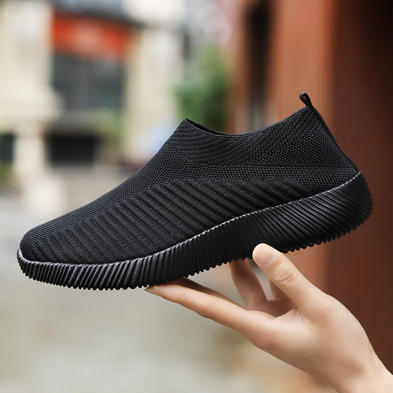 New Trendy Sports Socks Shoes Casual Breathable Mesh Flying Shoes