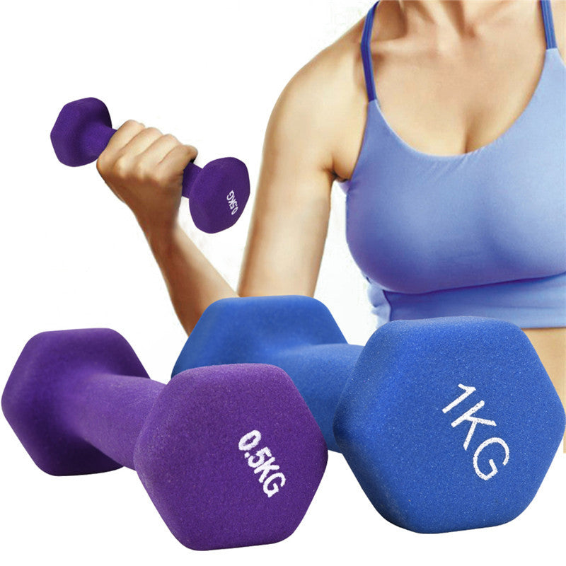 Neoprene Dumbbell Hand Weights for Exercise and Muscle Toning