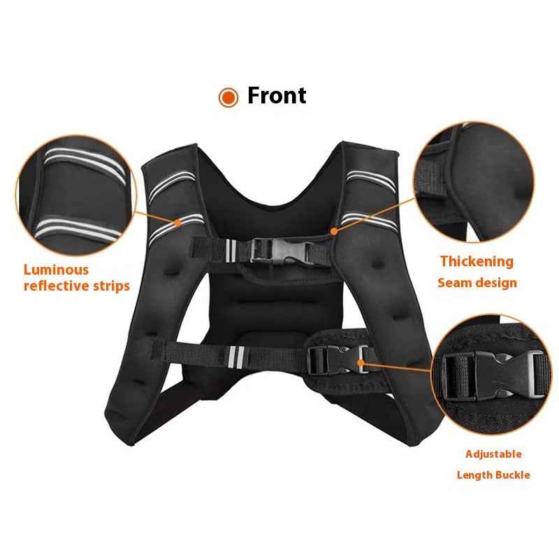 Weight Vest Fitness Training Dedicated