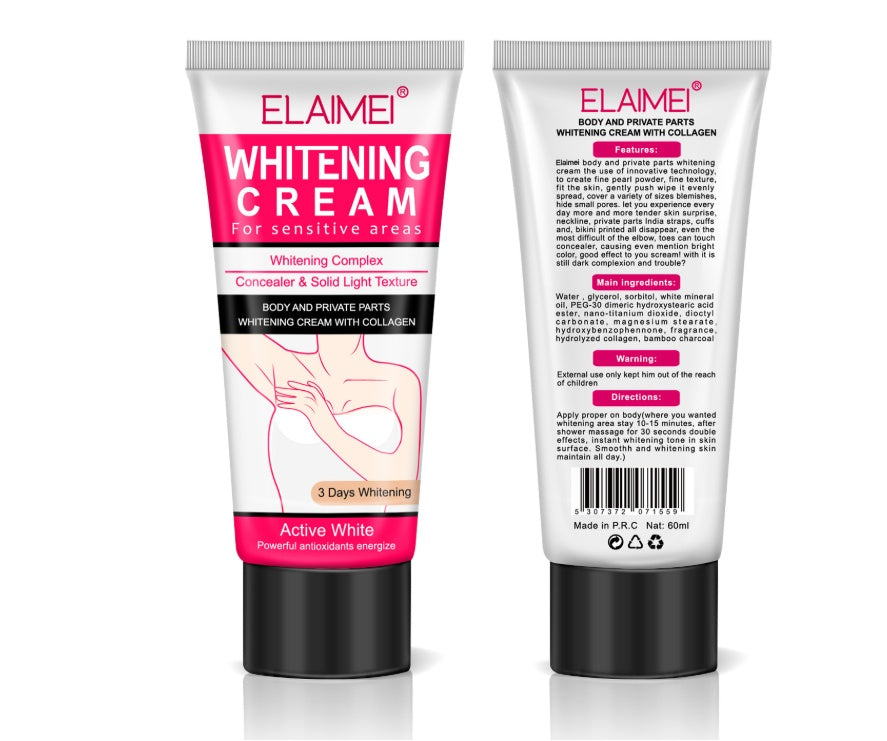 ELAIMEI  His Majesty Whitening Cream Whitening Body Cream Artifact Dating Silk Stocking Cream Whitening