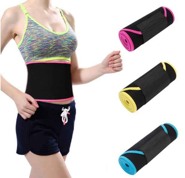 Sweet Sweat Waist Trimmer - Premium Sweat Enhancing Fitness Belt for Women & Men - 5 Adjustable Sizes