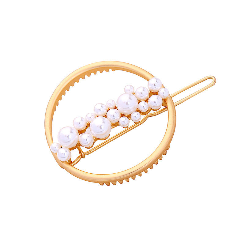 Pearl hair pin girl temperament girl