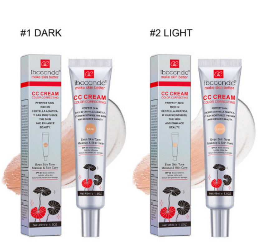 Moisturizing Correcting CC Cream Waterproof Anti-sweat Makeup Before Concealer  Women Makeup Protect Skin Erborian Make