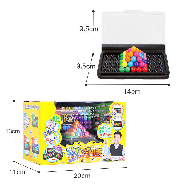 Kanoodle 3D Brain Teaser Puzzle Game, Featuring 200 Challenges, Easter Basket Stuffers for Kids, Gift for Ages 7+