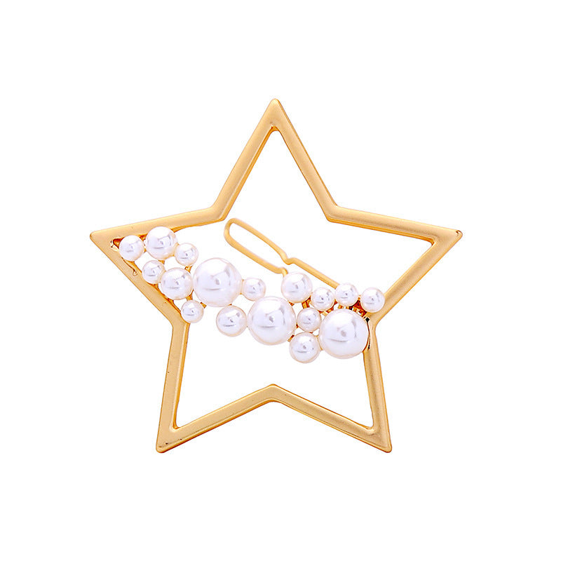 Pearl hair pin girl temperament girl