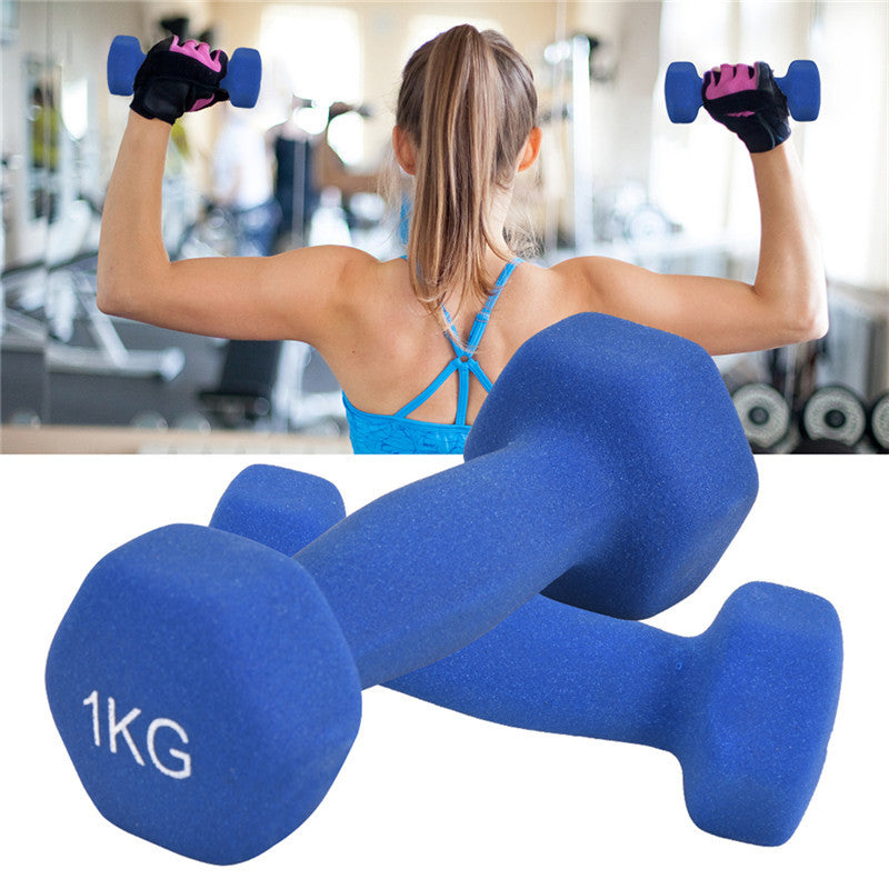 Neoprene Dumbbell Hand Weights for Exercise and Muscle Toning