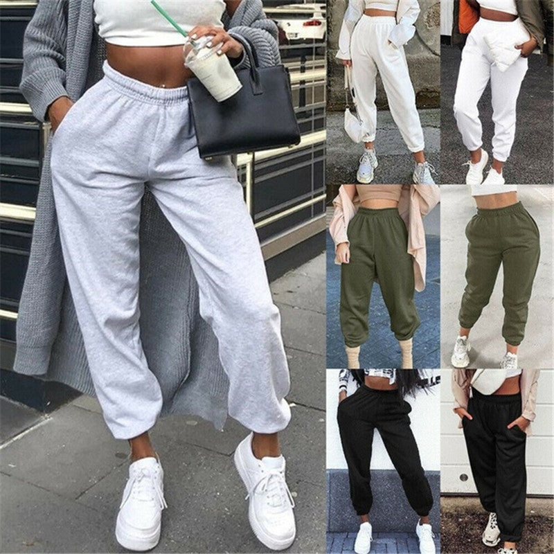Home Leisure Sports Thickened Sweater Pants Leggings for woman
