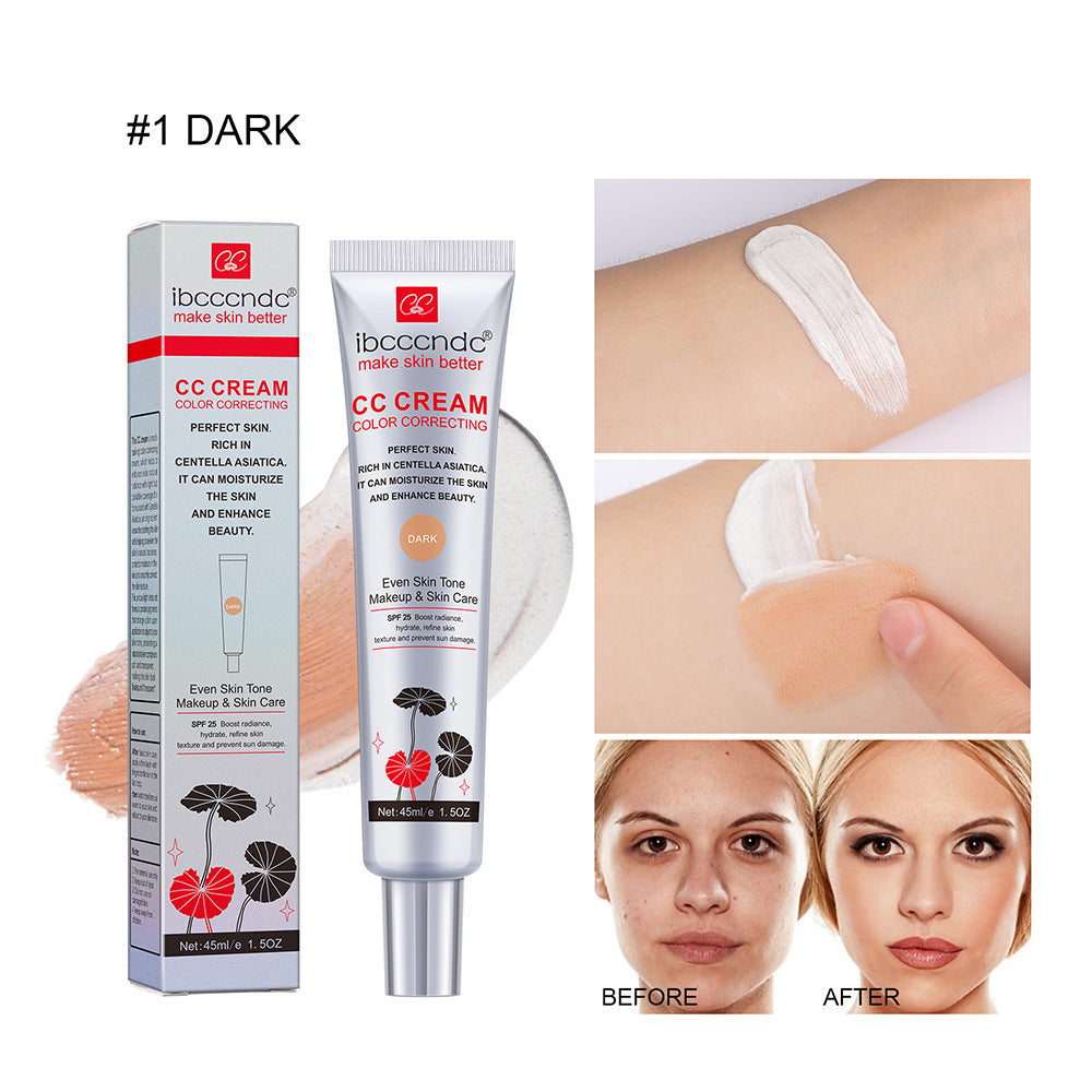 Moisturizing Correcting CC Cream Waterproof Anti-sweat Makeup Before Concealer  Women Makeup Protect Skin Erborian Make