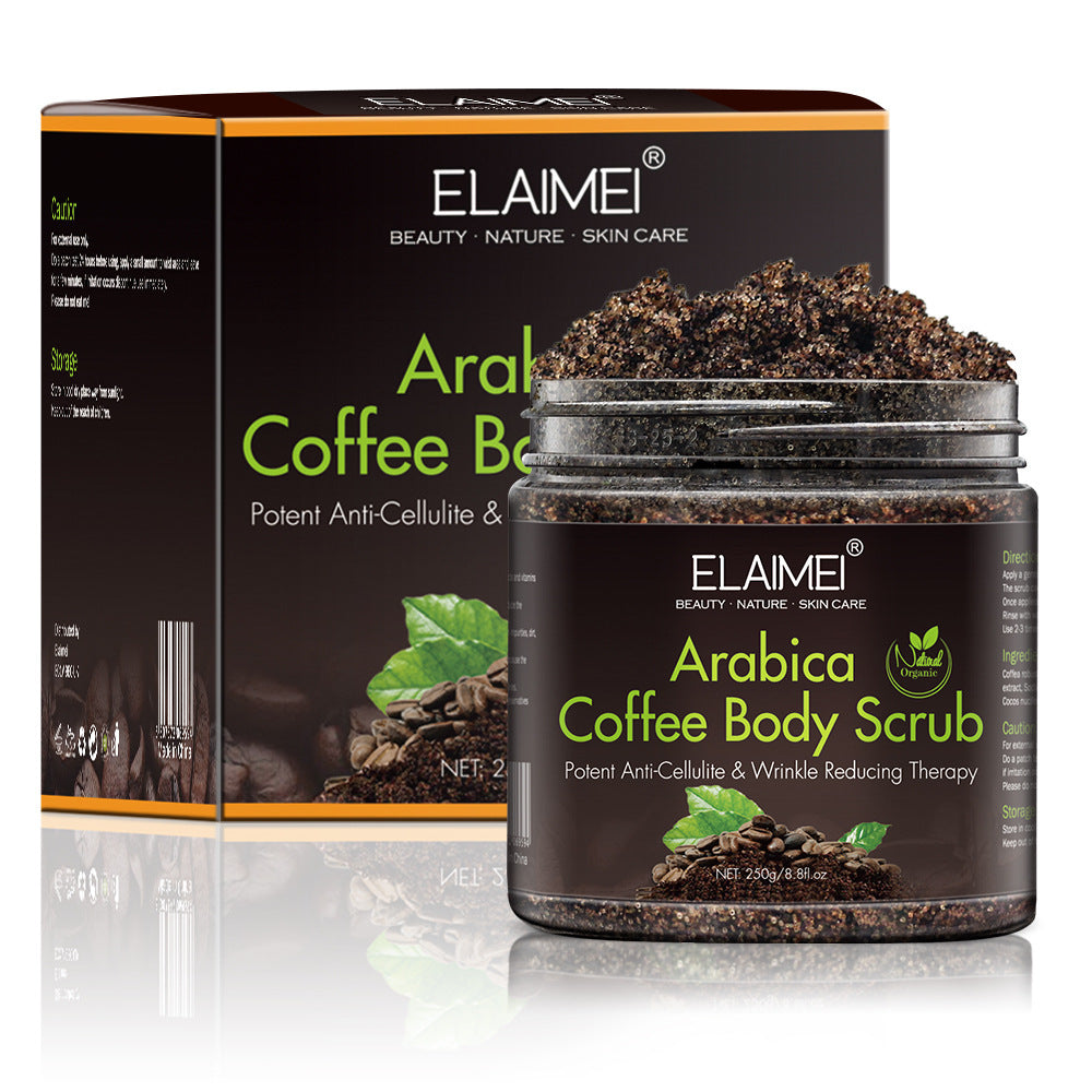 Coffee scrub exfoliating face& body scrub