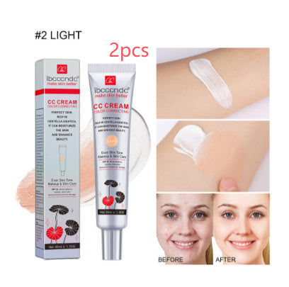 Moisturizing Correcting CC Cream Waterproof Anti-sweat Makeup Before Concealer  Women Makeup Protect Skin Erborian Make