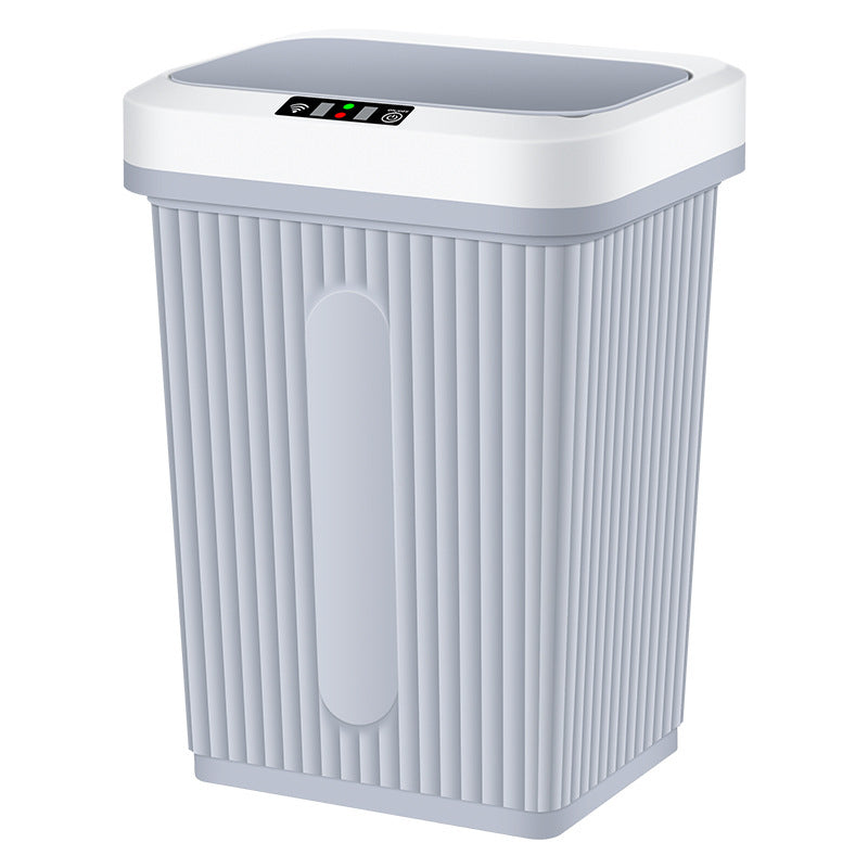 Kitchen Trash Can with Lid, 13 Gallon Automatic Garbage Can for Bathroom Bedroom Home Office 50 Liter Touch Free High-Capacity Brushed Stainless Steel Waste Bin