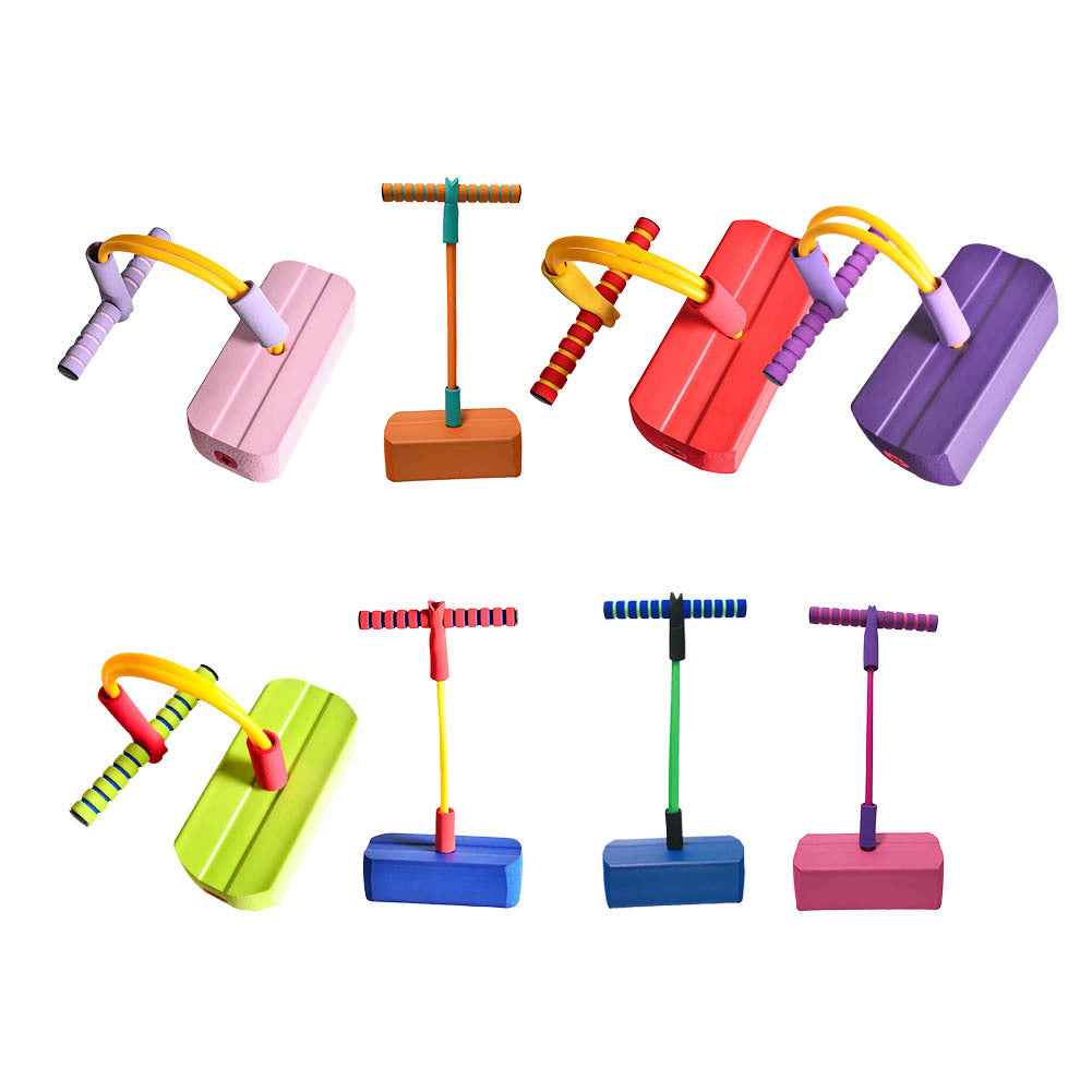 My First Foam Pogo Jumper for Kids Fun and Safe Pogo Stick for Toddlers, Durable Foam and Bungee Jumper for Ages 3 and up, Supports up to 250lbs