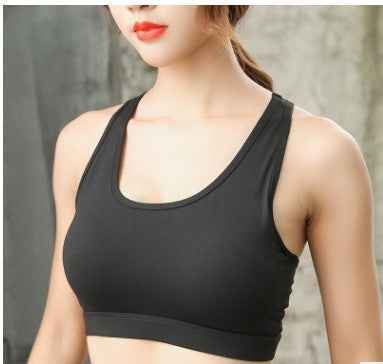 GIRL High Impact Sports Bras for Women,Racerback Running Bra Workout Crop Tank Tops Longline Sports Bra Push up