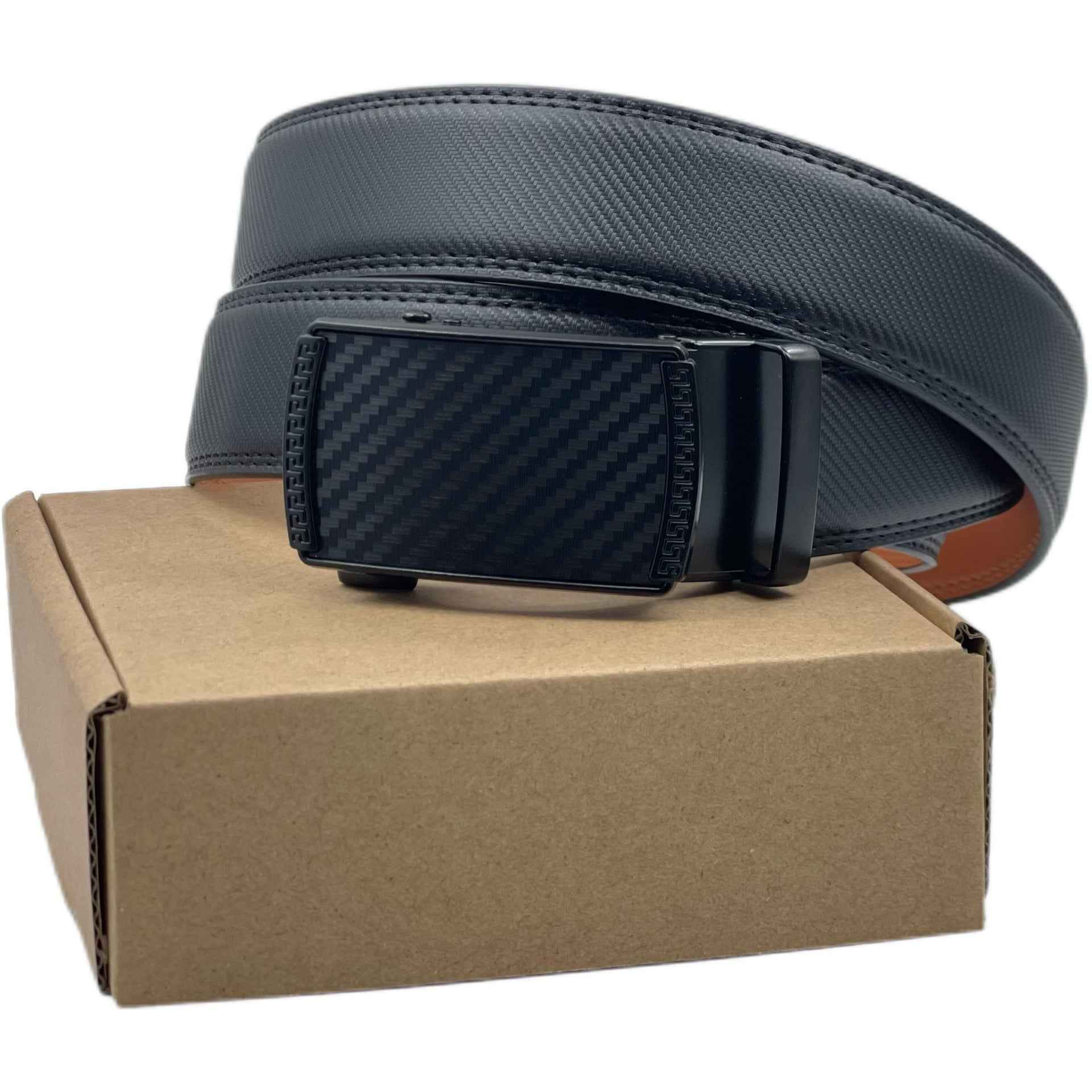 Men's Premium  Leather Belt Versatile Cowhide Automatic Buckle