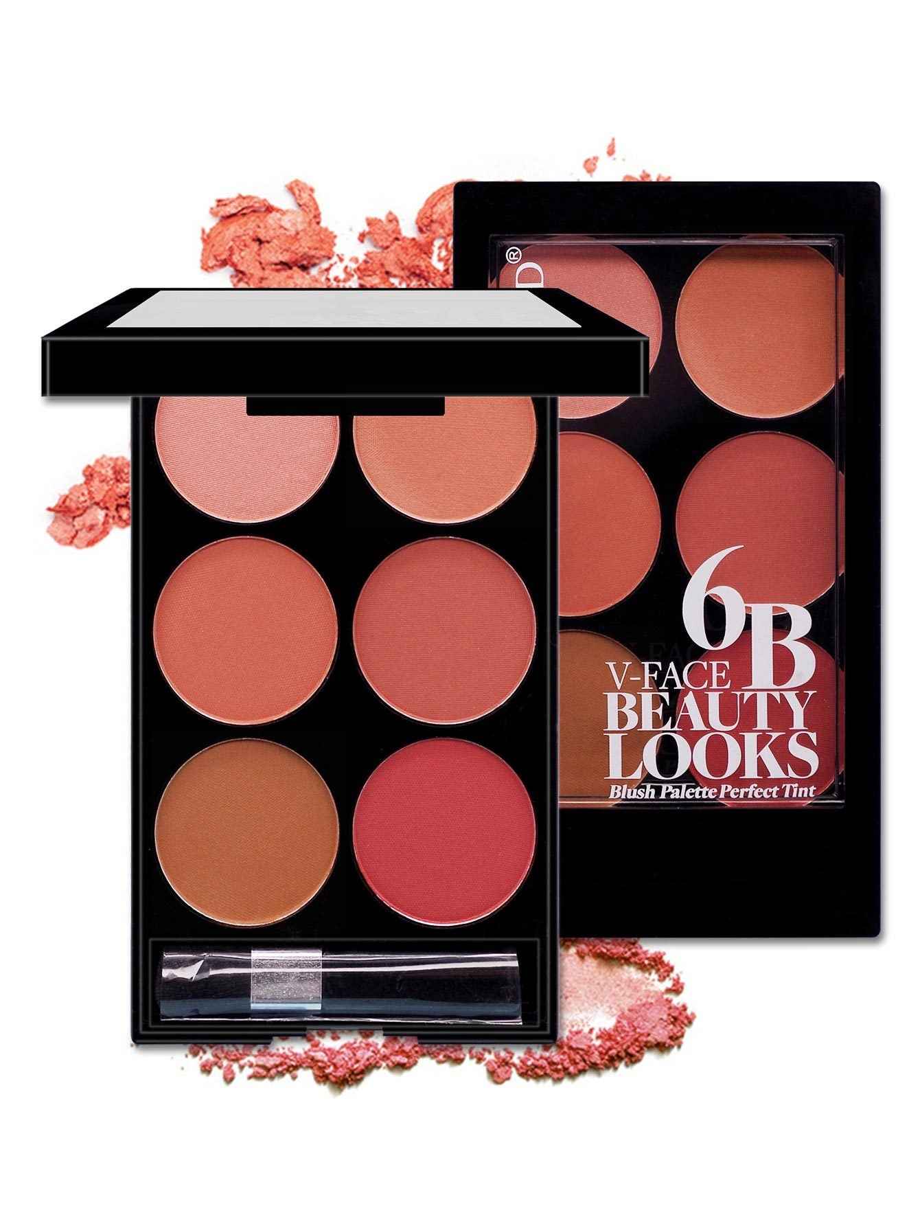 Make-up Multi-color Boutique Domestic  Six-color Blush Repair Makeup