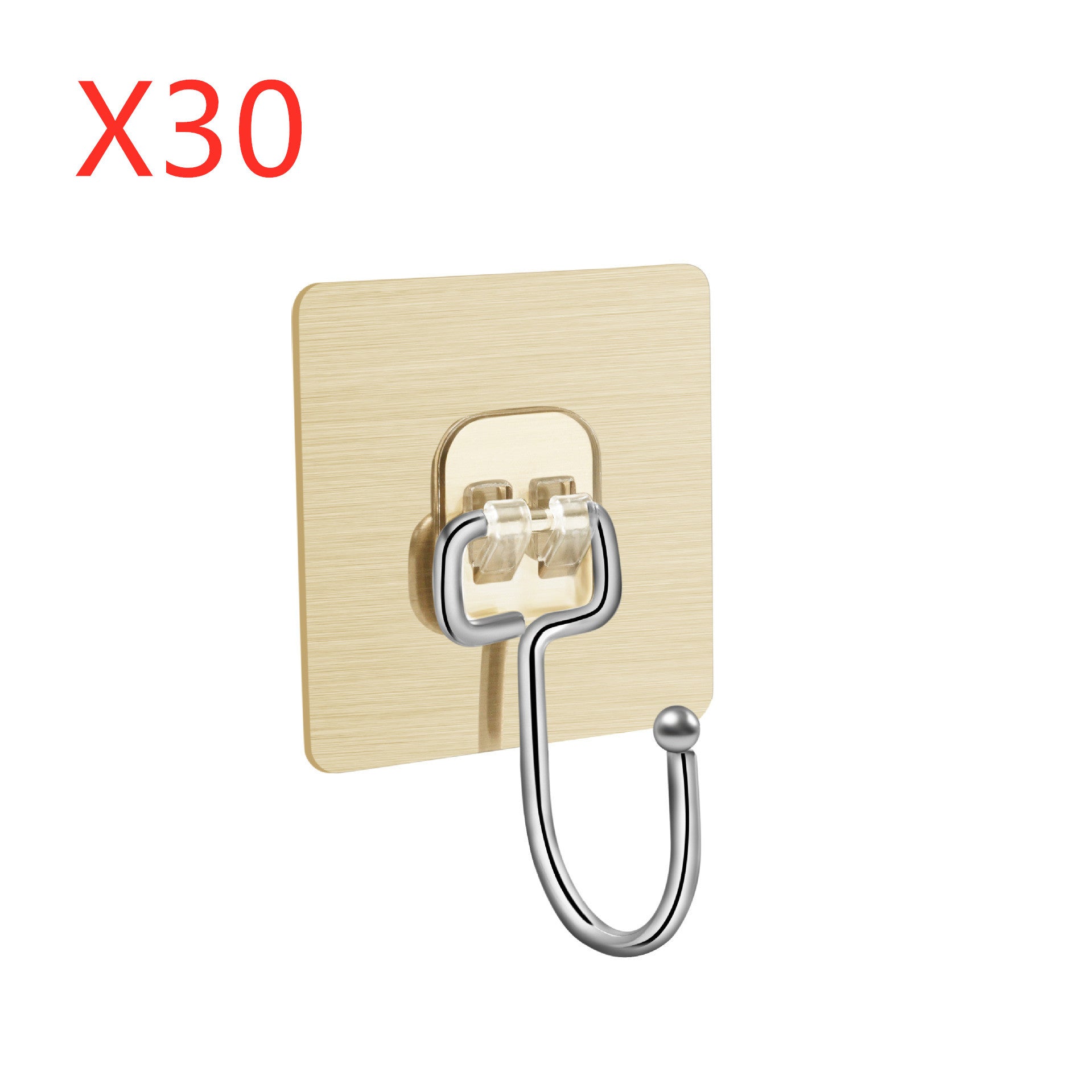 Large Adhesive Hooks for Hanging Heavy Duty Wall Hooks Self Adhesive Towel Coat Hooks Waterproof Transparent Hook for Bathroom Shower Kitchen Keys Door Outdoor Home Improvement Utility Hook 12 Pack