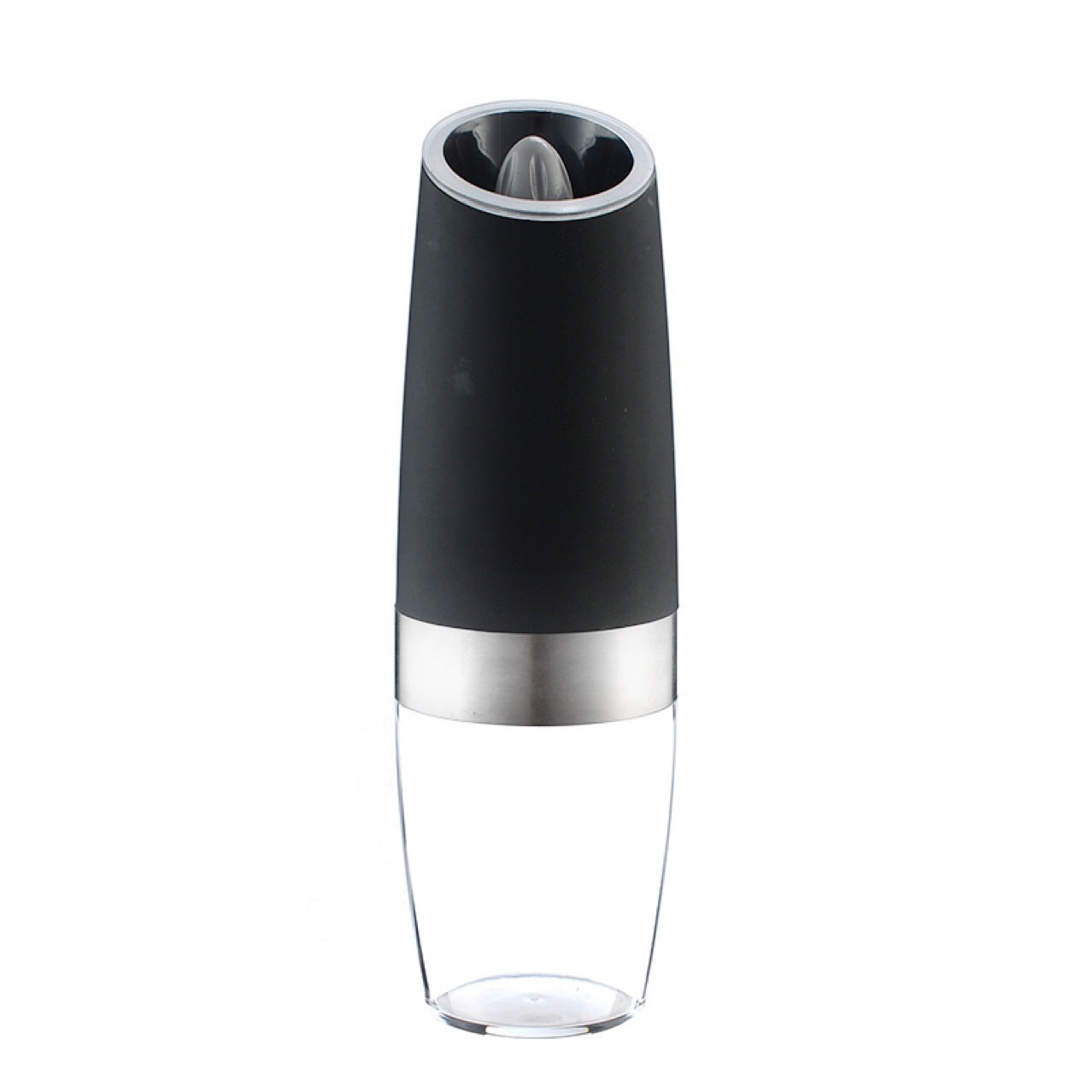 CIRCLE JOY Gravity Electric Salt and Pepper Grinder Set Automatic Salt and Pepper Grinder Set with LED Light, Battery Operated, Adjustable Coarseness, Large Capacity, for Home Kitchen BBQ