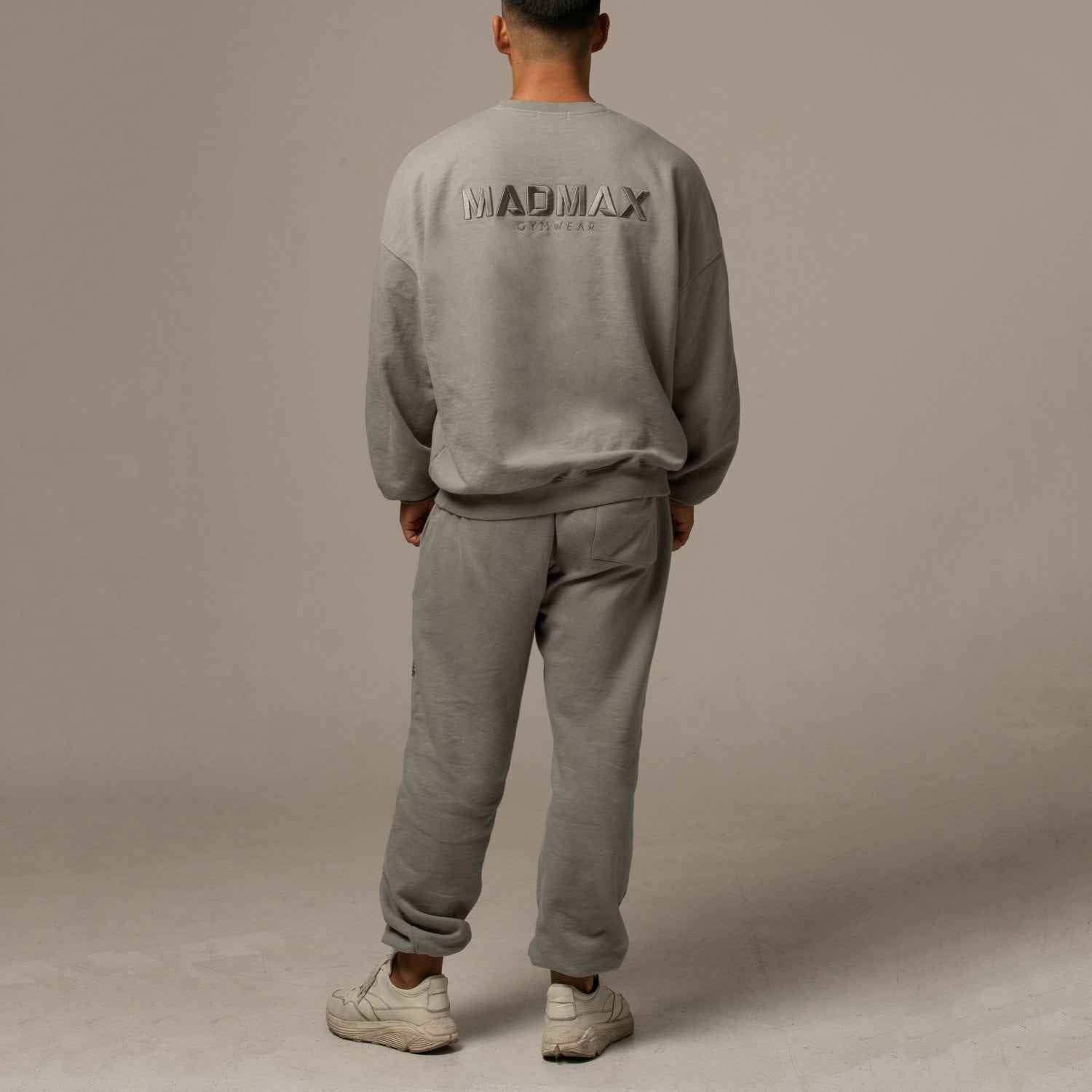 Men's Sports Leisure Running Thick Long Sleeve Hoodless Loose Embroidered Hoodie Pants