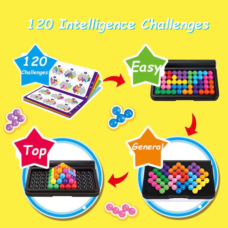 Kanoodle 3D Brain Teaser Puzzle Game, Featuring 200 Challenges, Easter Basket Stuffers for Kids, Gift for Ages 7+