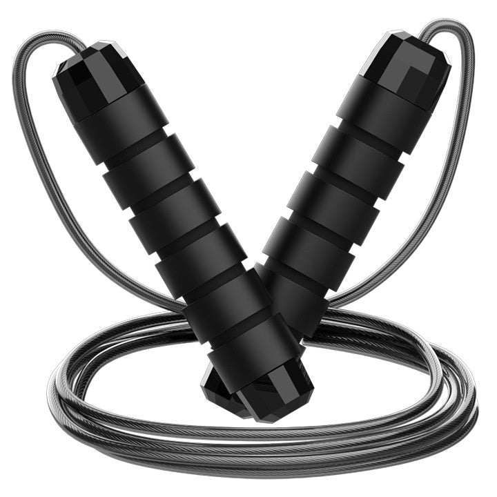 Jump Rope, Tangle-Free Rapid Speed Jumping Rope Cable with Ball Bearings for Women, Men, and Kids, Adjustable Steel Jump Rope with Foam Handles for Home Gym Exercise Fitness Workout Equipment & Slim Body