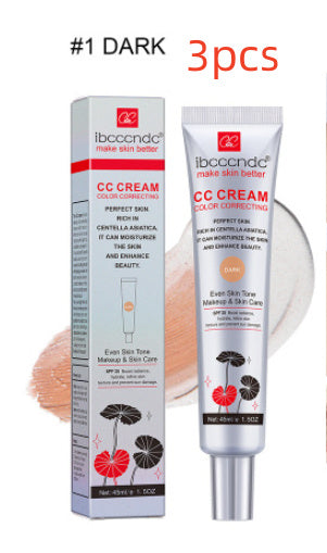Moisturizing Correcting CC Cream Waterproof Anti-sweat Makeup Before Concealer  Women Makeup Protect Skin Erborian Make