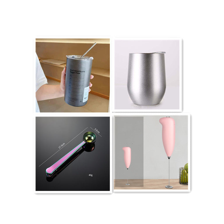 ulay Kitchen Powerful Milk Frother Wand With 2 Duracell Batteries - Ultra Fast Handheld Drink Mixer - Electric Whisk Foam Maker for Coffee, Lattes, Cappuccino, Matcha, Hot Chocolate & Creamer - Black