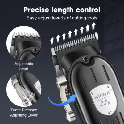 Professional Hair Clipper Set Men's Aluminum Foil Shaver